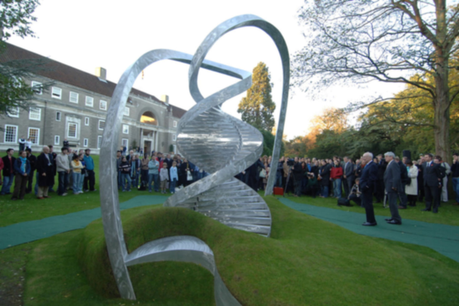 DNA Double Helix Sculpture