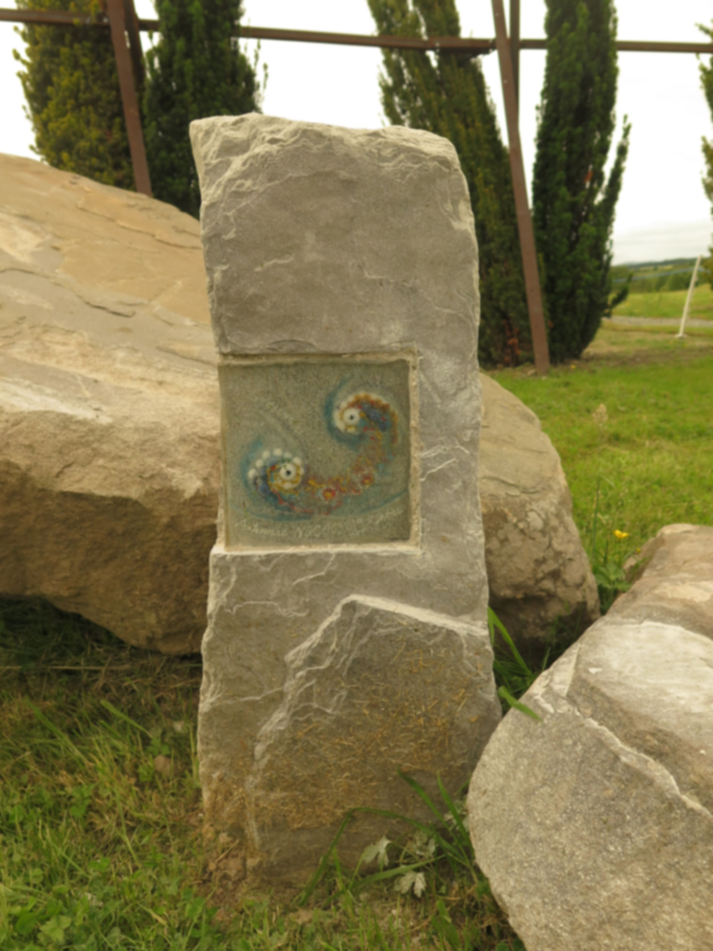 Antennae Collision Artwork in situ